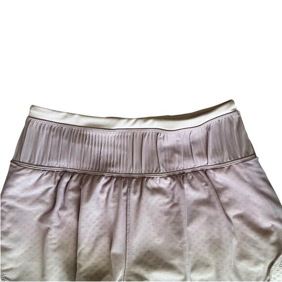 Free People Movement FP Rise With The Sun Purple Ombre Layered Mesh Shorts Sz XS - Picture 3 of 13